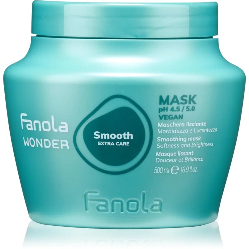 Fanola Wonder Smooth Mask изглаждаща маска За коса 500 мл.