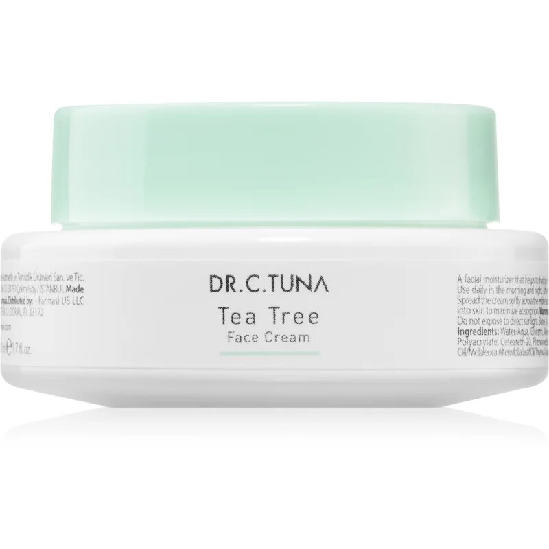 Farmasi Dr. C. Tuna Tea Tree хидратиращ крем за мазна кожа 50 мл.