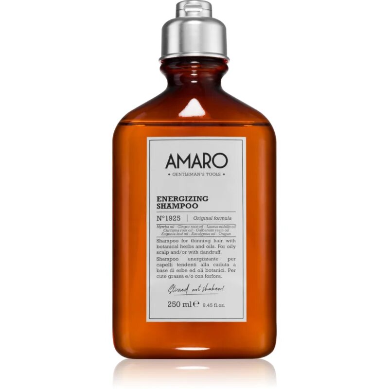 FarmaVita Amaro Energizing енергизиращ шампоан за нежна разредена и фина коса 250 мл.