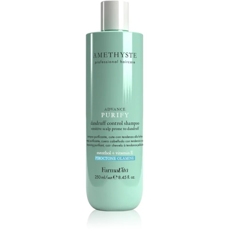 FarmaVita Amethyste Advance Purify почистващ шампоан против пърхот 250 мл.