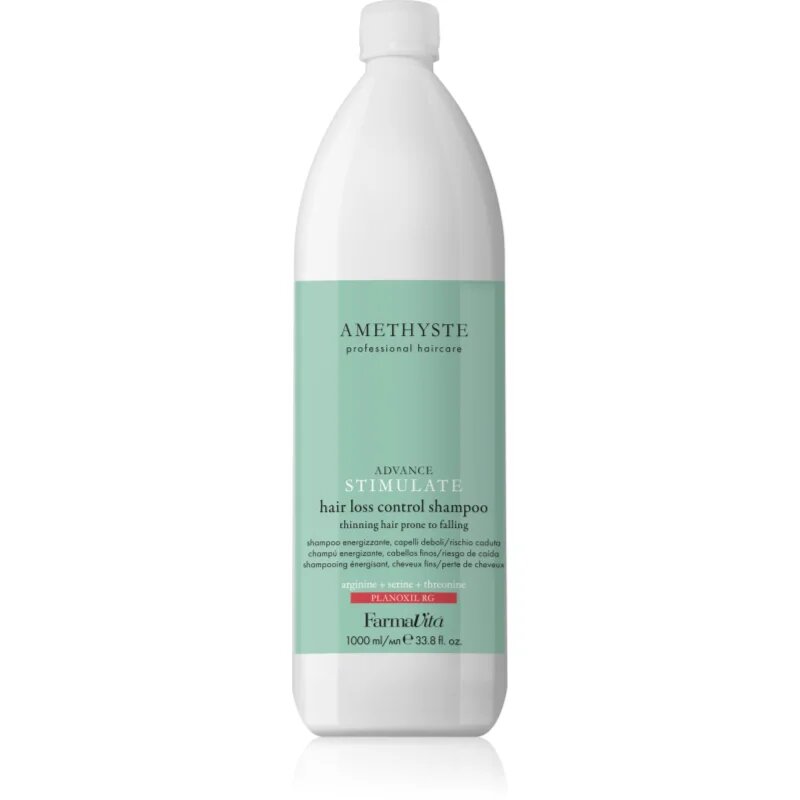 FarmaVita Amethyste Advance Stimulate подсливащ шампоан за слаба склонна към оредяване коса 1000 мл.