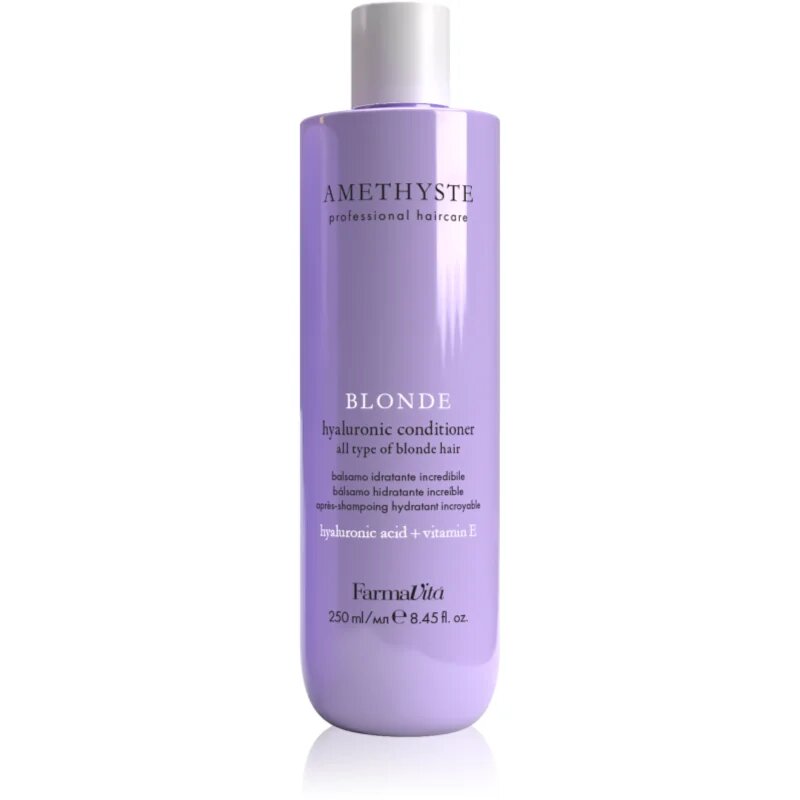 FarmaVita Amethyste Blonde лилав балсам неутрализиращ жълтеникавите оттенъци 250 мл.