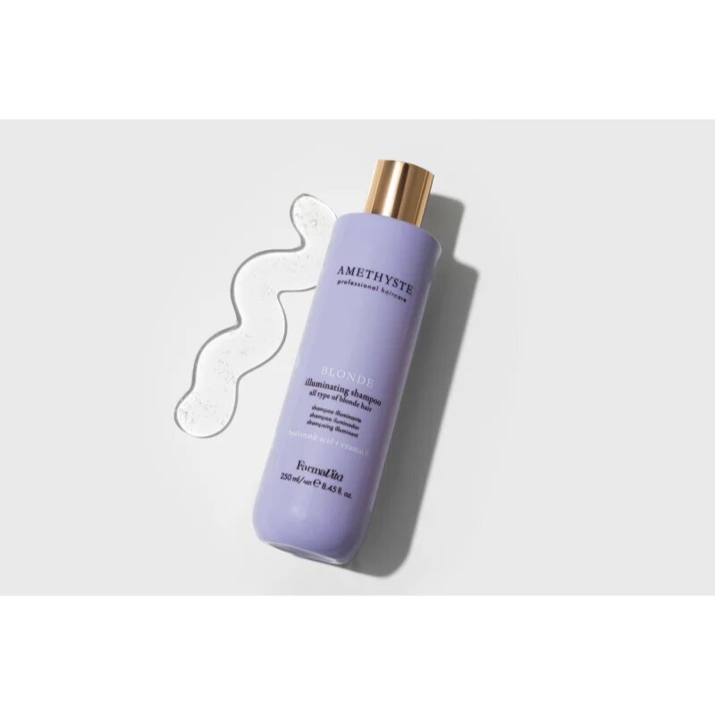 FarmaVita Amethyste Blonde лилав шампоан неутрализиращ жълтеникавите оттенъци 250 мл.