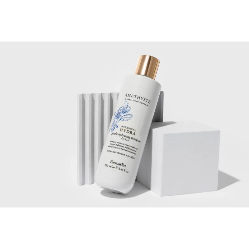 FarmaVita Amethyste Botanical Hydra хидратиращ шампоан за нежно измиване с UV филтър 250 мл.