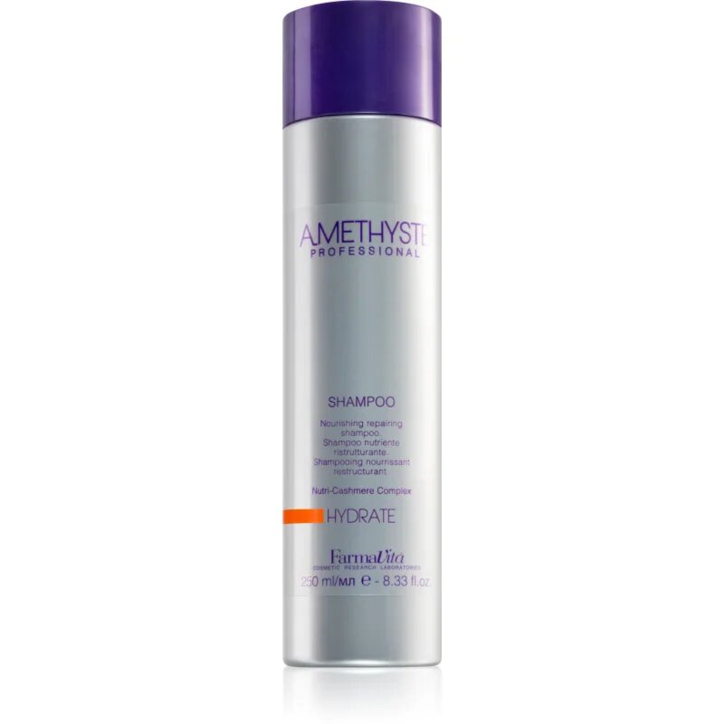 FarmaVita Amethyste Hydrate подхранващ шампоан за суха коса 250 мл.