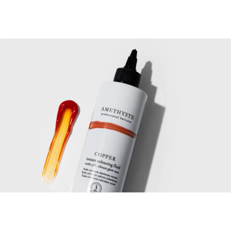 FarmaVita Amethyste Instant Colouring Fluid Възстановяваща цветна маска за медни тонове цвят Copper 250 мл.