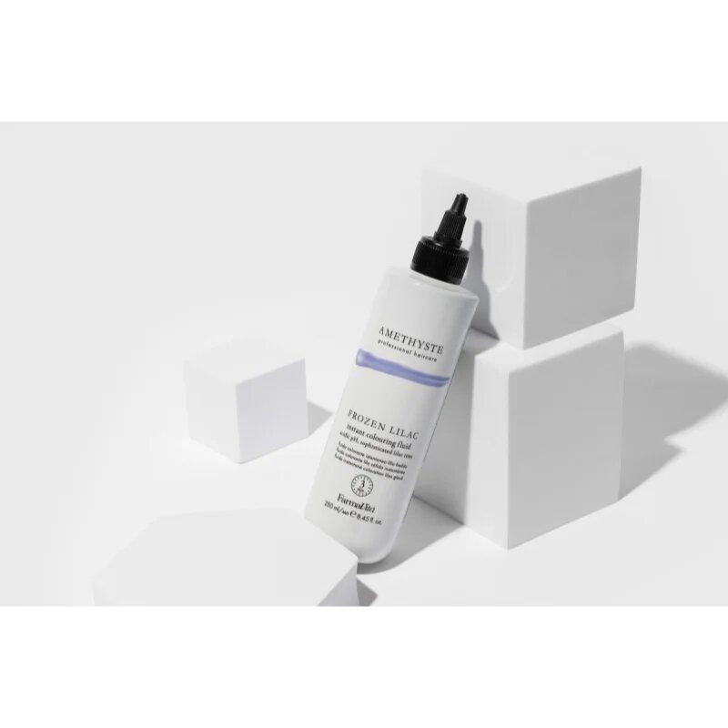 FarmaVita Amethyste Instant Colouring Fluid Възстановяваща цветна маска за сива коса цвят Lilac Frozen 250 мл.