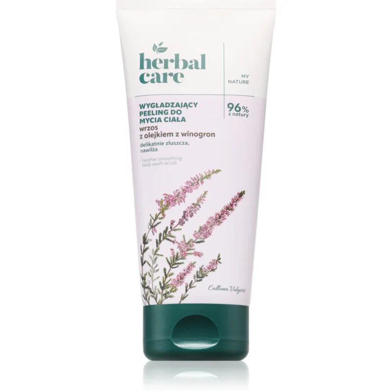 Farmona Herbal Care Heather Smoothing Body Wash-Scrub омекотяващ душ гел за всички видове кожа 200 мл.