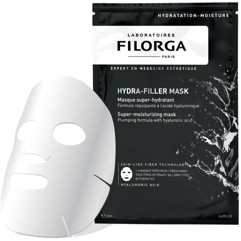 Filorga HYDRA-FILLER MASK хидратираща маска за лице с изглаждащ ефект 1 бр.