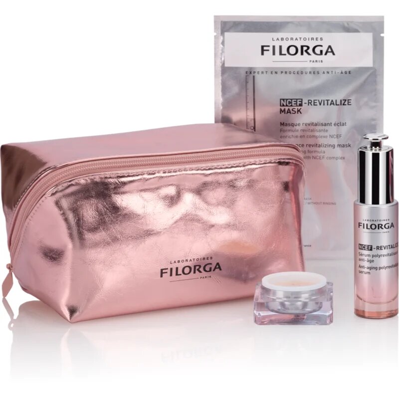 Filorga NCEF-REVITALIZE Gift set коледен подаръчен комплект против стареене и за стягане на кожата 1 бр.
