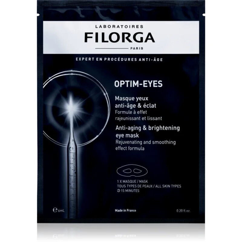Filorga OPTIM-EYES маска за околоочната зона против бръчки отоци и черни кръгове 1 бр.