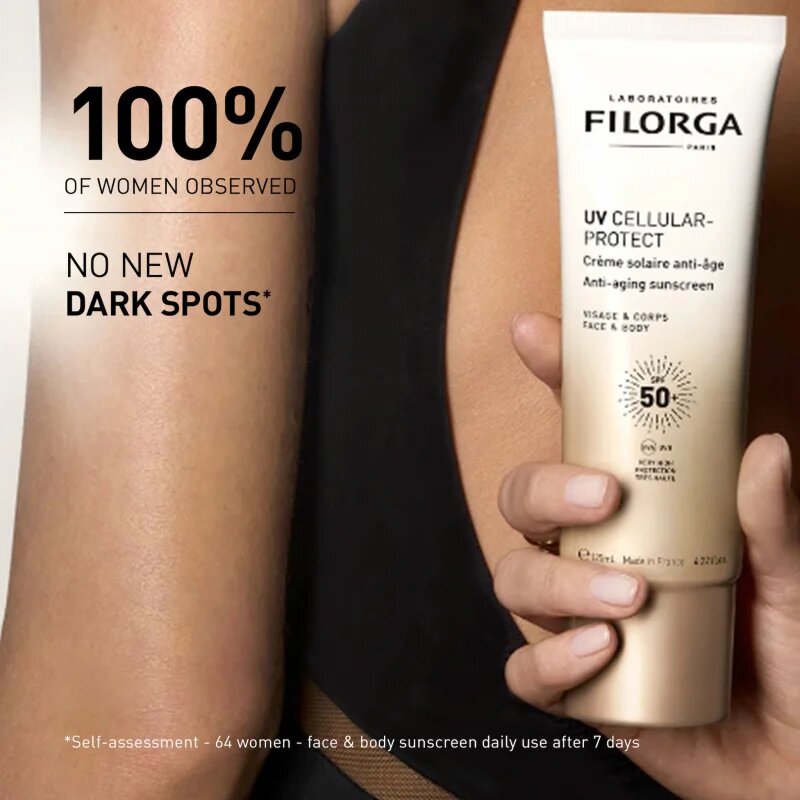 Filorga UV CELLULAR-PROTECT FACE & BODY слънцезащитен крем за лице и тяло SPF 50+ 125 мл.