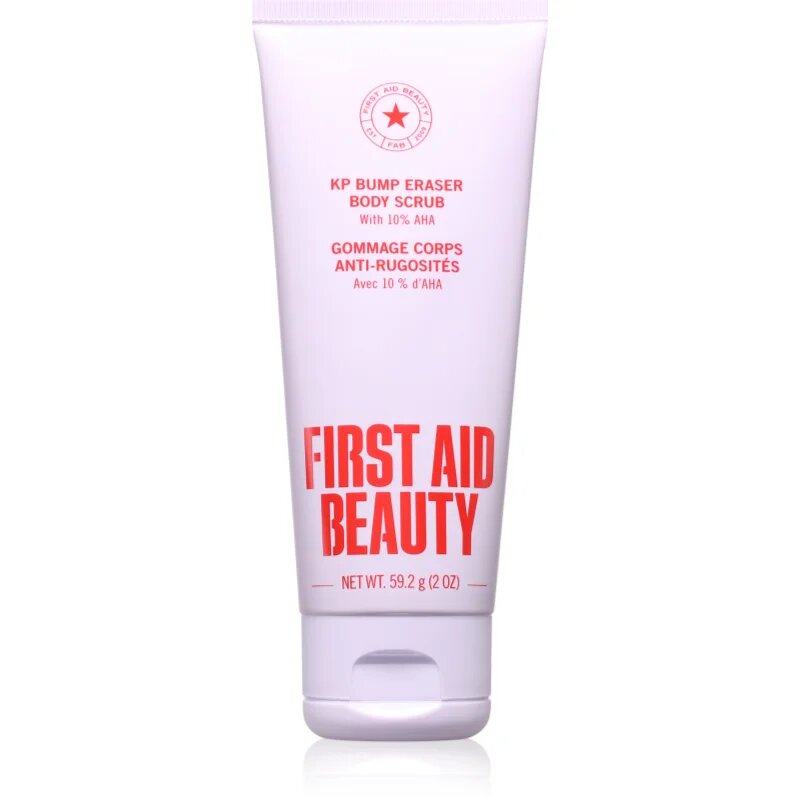 First Aid Beauty KP Bump Eraser Body Scrub омекотяващ скраб за тяло s AHA 59.2 гр.