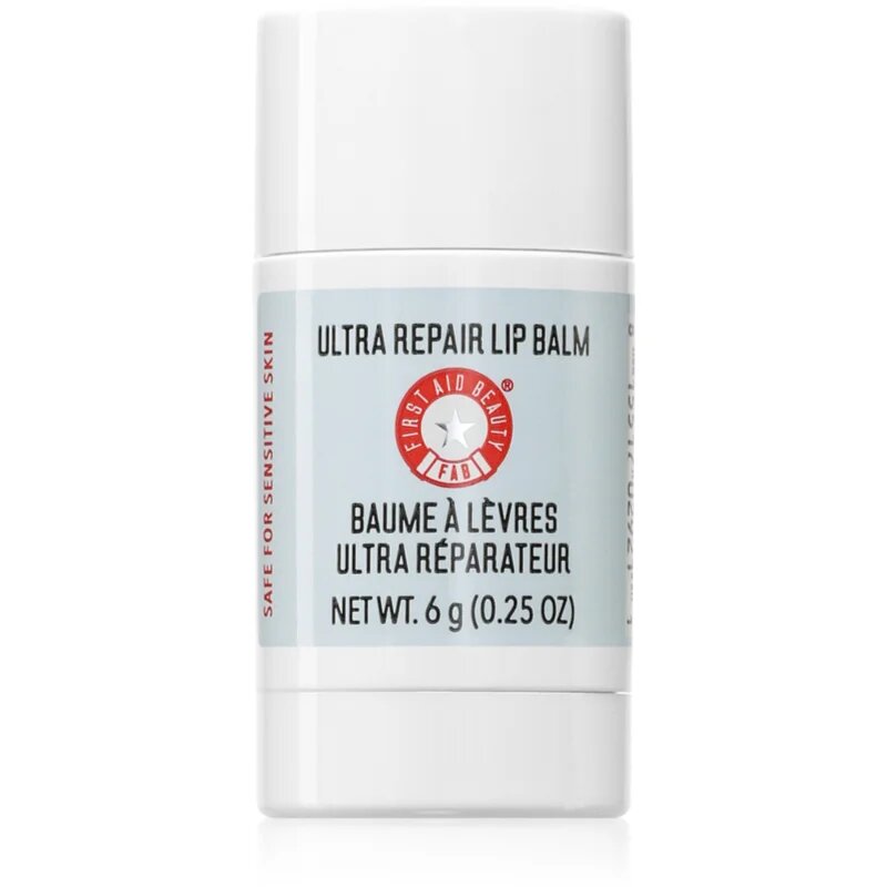 First Aid Beauty Ultra Repair подхранващ и хидратиращ балсам за устни 6 гр.