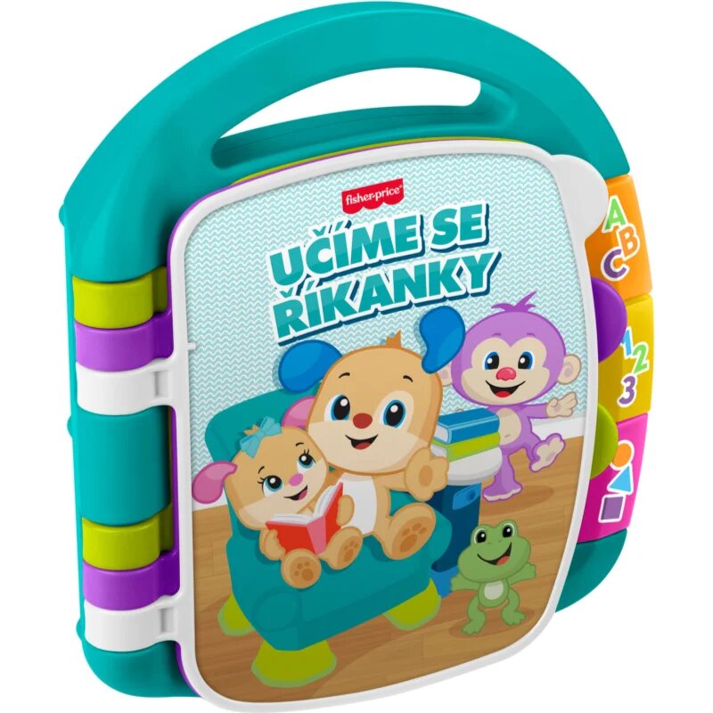 Fisher-Price Musical Book Czech Version контрастна образователна книжка 1 бр.