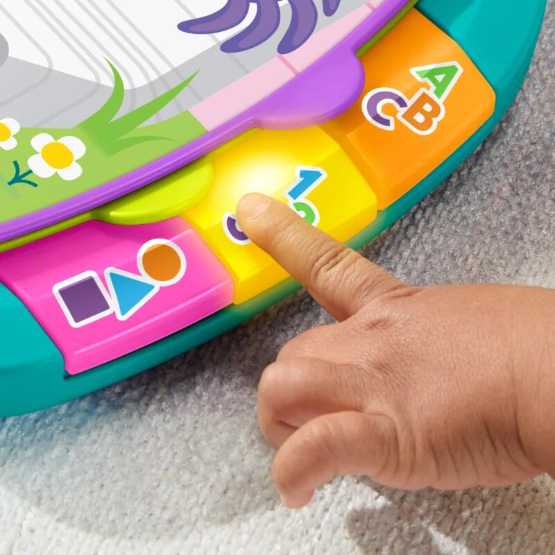 Fisher-Price Musical Book Czech Version контрастна образователна книжка 1 бр.