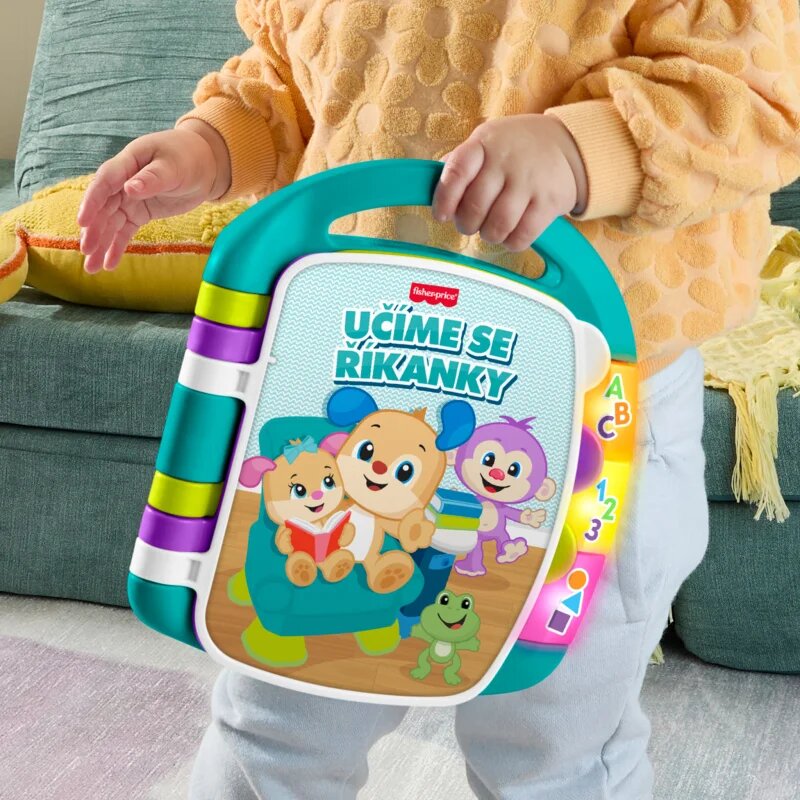Fisher-Price Musical Book Czech Version контрастна образователна книжка 1 бр.