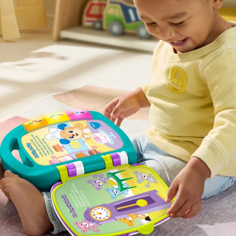 Fisher-Price Musical Book Czech Version контрастна образователна книжка 1 бр.