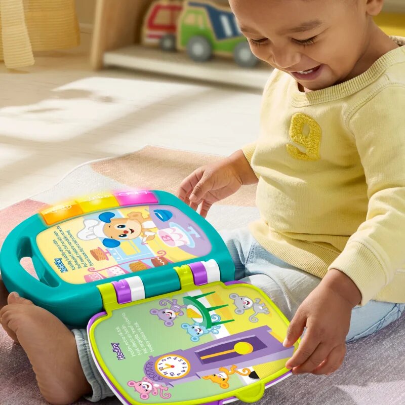 Fisher-Price Musical Book Czech Version контрастна образователна книжка 1 бр.