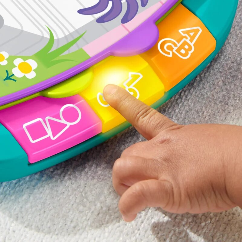 Fisher-Price Musical Book Czech Version контрастна образователна книжка 1 бр.