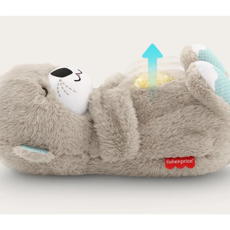 Fisher-Price Soothe & Settle Otter плюшена играчка с мелодия 1 бр.