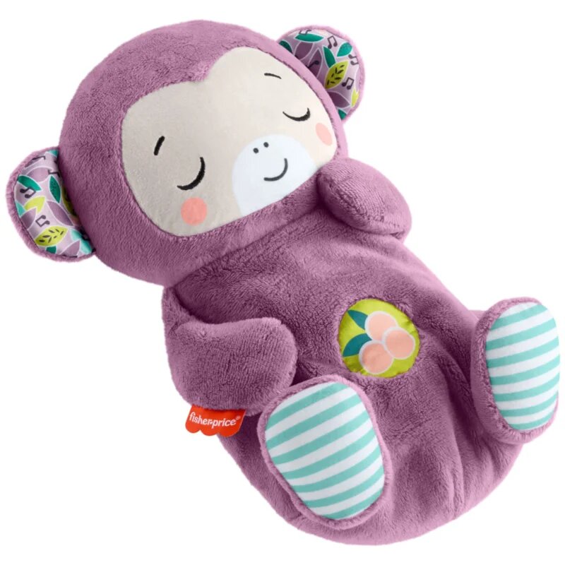 Fisher-Price Soothe'n Snuggle Purple Monkey плюшена играчка с мелодия 1 бр.