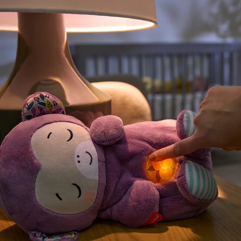 Fisher-Price Soothe'n Snuggle Purple Monkey плюшена играчка с мелодия 1 бр.