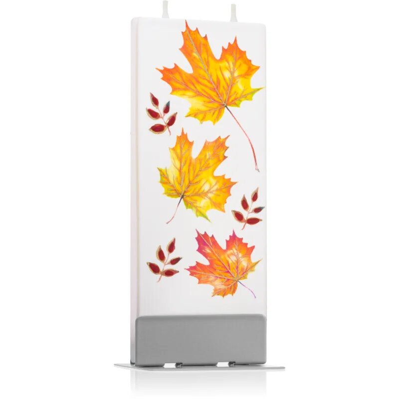 Flatyz Holiday Fall Leaves свещ 6x15 см