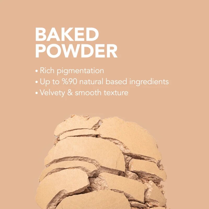 flormar Baked Powder печена озаряваща пудра цвят 020 Soft Beige 9 гр.