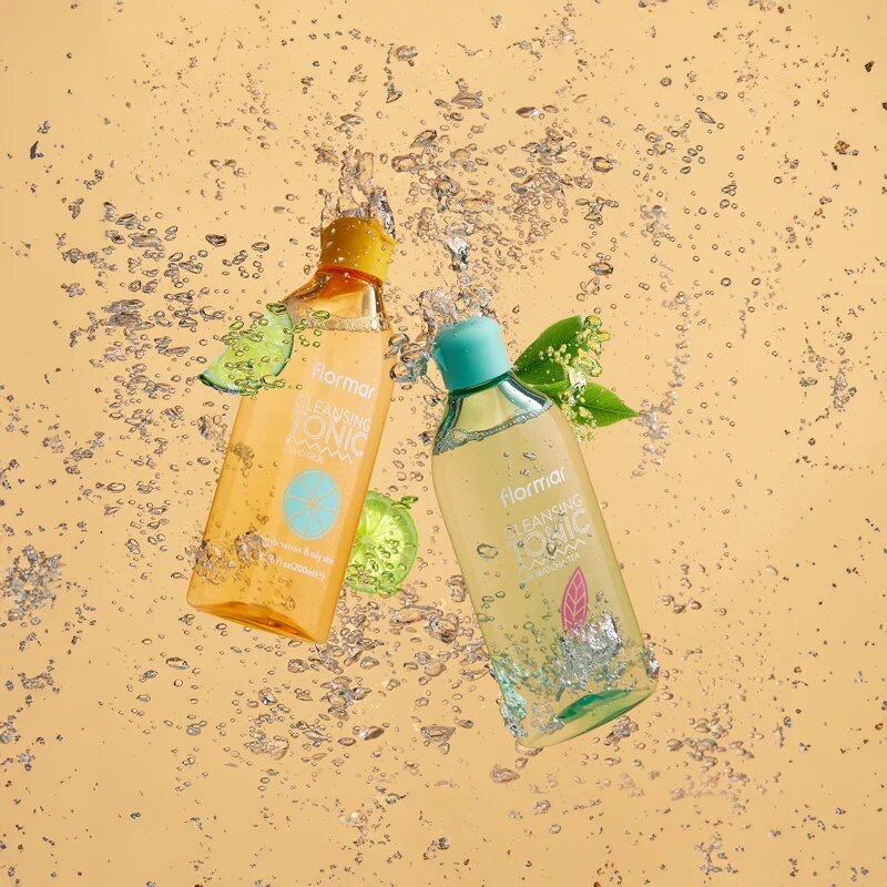 flormar Combination & Oily Skin Cleansing Tonic дълбоко почистващ тоник за смесена и мазна кожа 200 мл.