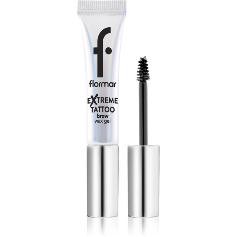 flormar Extreme Tattoo Brow Wax Gel прозрачен фиксиращ гел за вежди 7 мл.