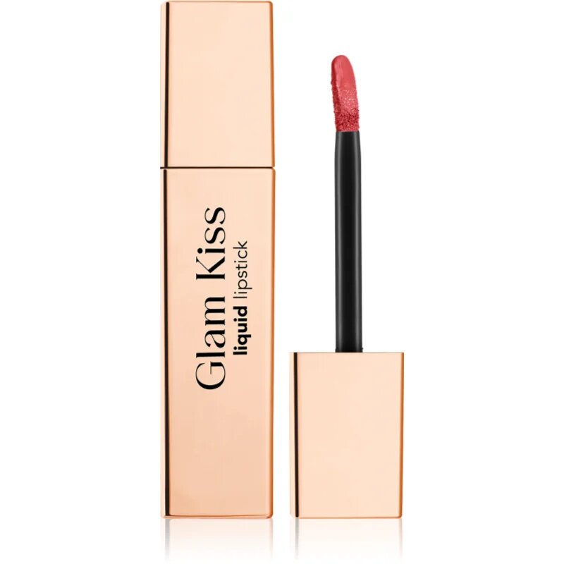 flormar Glam Kiss Liquid Lipstick дълготрайно течно червило със силен гланц цвят 006 Berry Crush 3.5 мл.