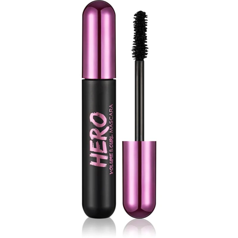 flormar Hero Volume & Curl Mascara спирала за обем и извиване на мигли Black 10 мл.