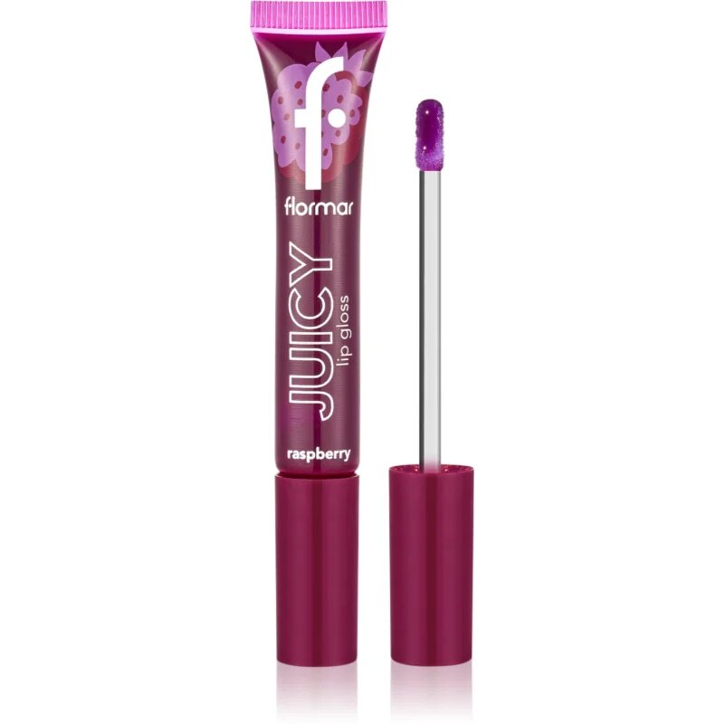 flormar Juicy Lip Gloss хидратиращ блясък за устни цвят 001 Raspberry 10 мл.