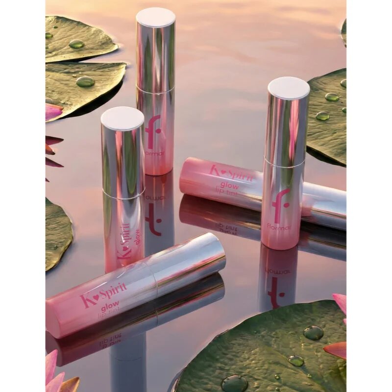 flormar K-Spirit Glow Lip Tint хидратиращ гланц за устни с блясък цвят 006 - Muted Ritual 4 мл.