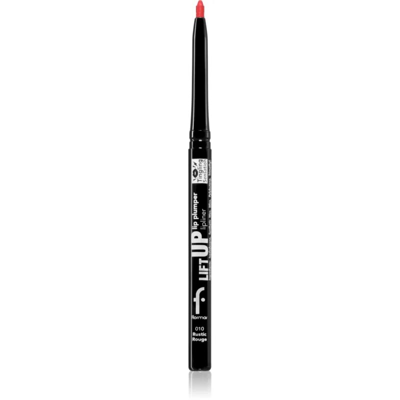 flormar Lift Up Lip Plumper Lipliner дълготраен молив за устни с увеличаващ ефект цвят 010 - Rustic Rouge 0.35 гр.