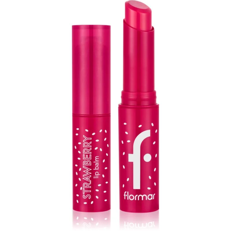 flormar Lip Balm балсам за устни с вкус цвят 003 Strawberry 3 гр.