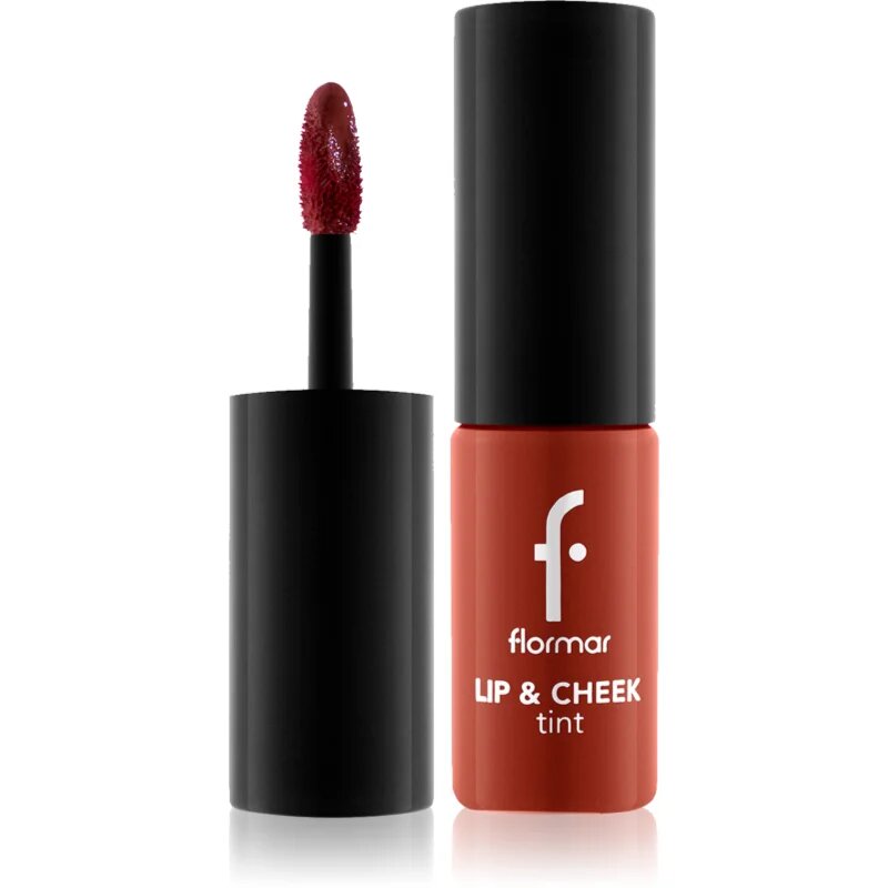 flormar Lip & Cheek Tint течен руж за устни и скули цвят 002 Kiss Lip&Cheek 6.7 мл.