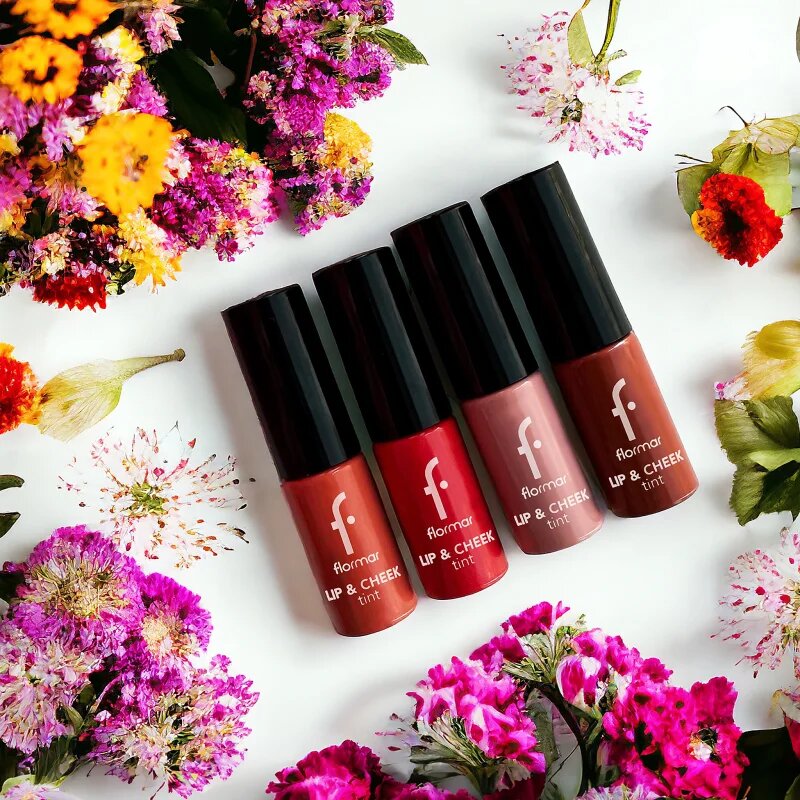 flormar Lip & Cheek Tint течен руж за устни и скули цвят 002 Kiss Lip&Cheek 6.7 мл.
