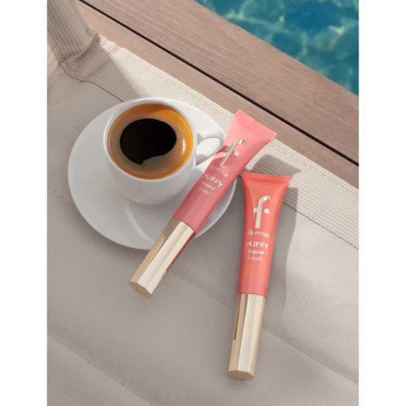 flormar Puffy Liquid Blush течен руж цвят 004 Wish 12 мл.