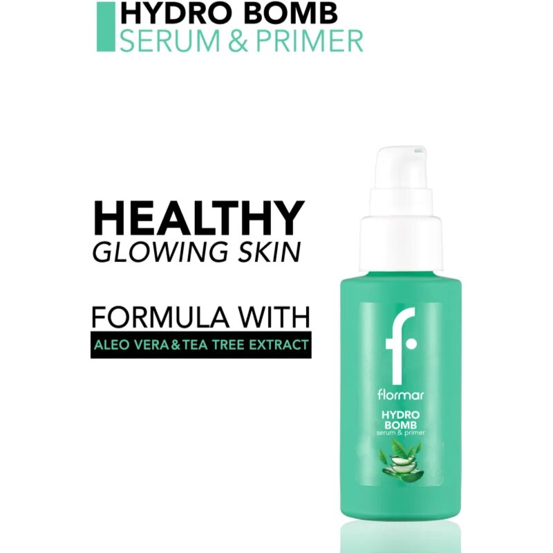 flormar Serum & Primer Hydro Bomb основа 2 в 1 30 мл.