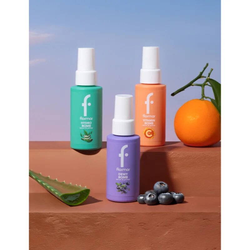 flormar Serum & Primer Hydro Bomb основа 2 в 1 30 мл.