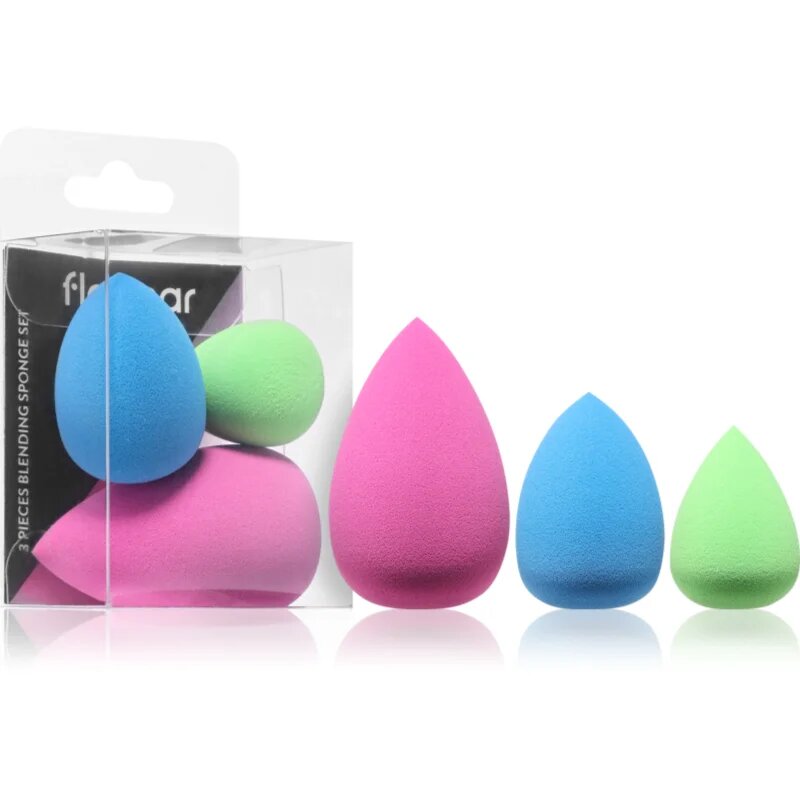 flormar Sponge Set 3 pieces гъба за грим 3 бр.
