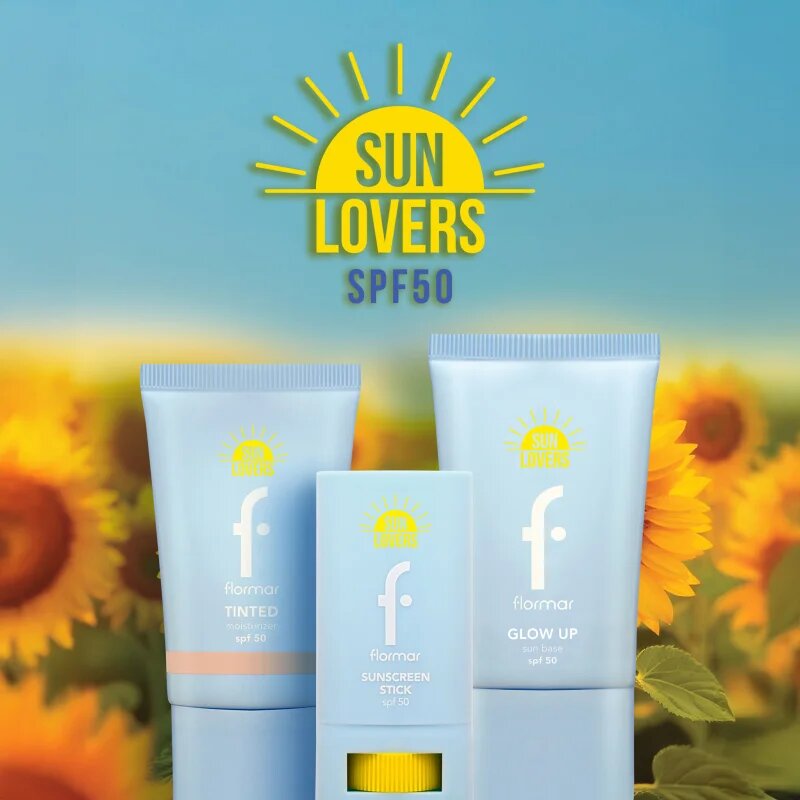 flormar Sunscreen Stick SPF 50 слънцезащитен стик с хидратиращ ефект 1 бр.