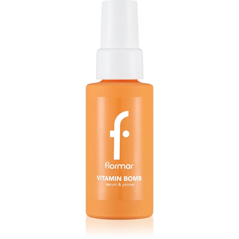 flormar Vitamin Bomb Serum&Primer озаряващ серум с витамини B C E 30 мл.