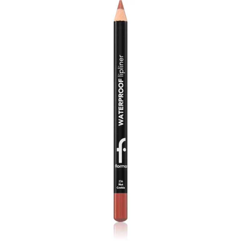 flormar Waterproof Lipliner водоустойчив молив за устни цвят 236 NUT COOKIE 1.14 гр.