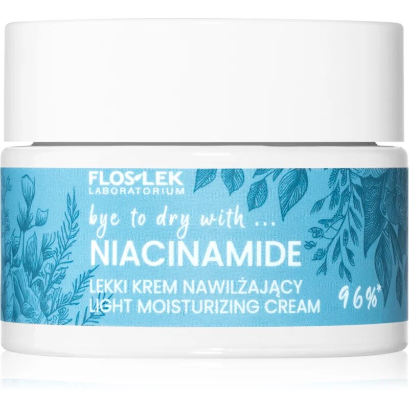 FlosLek Laboratorium Bye to dry with... Niacinamide хидратиращ крем с ниацинамид 50 мл.