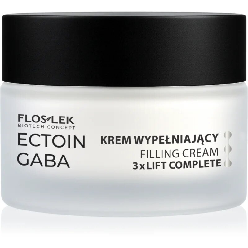 FlosLek Laboratorium Ectoin Gaba Filling Face Cream 3xLift Complete лифтинг крем за стягане на кожата 50 мл.