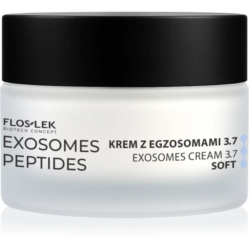 FlosLek Laboratorium Exosomes Peptides Face Cream Wrinkle-Reducing дневен крем против бръчки Soft 3.7 50 мл.