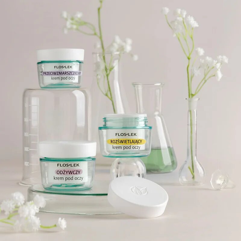 FlosLek Laboratorium Eye Care околоочен крем с анти-бръчков ефект 15 мл.